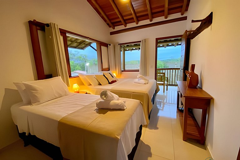 Villa Piquiá Trancoso - Casa Arara Azul